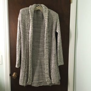 NWOT, Never worn!  Long knit draped duster, size M/L